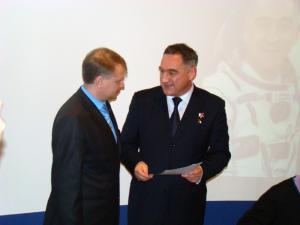 Фото к Космонавт Александр Скворцов за развитие атомных технологий