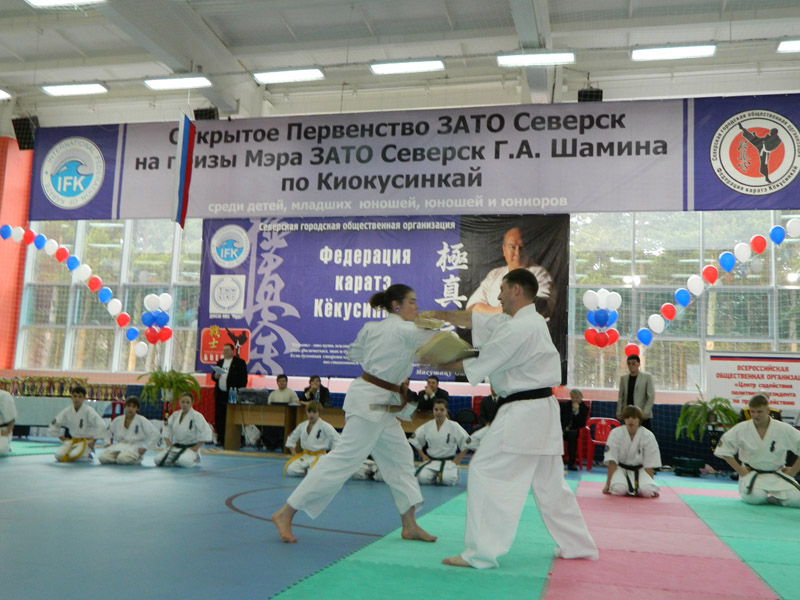 Фото к Открытое первенство по каратэ кёкусинкай