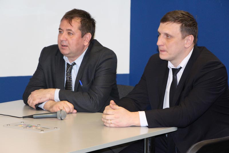 Фото к Делегация Ангарского электролизного химического комбината посетила информационный центр по атомной энергии Томска