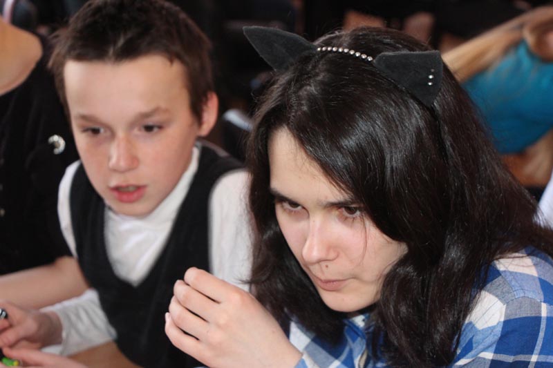 Фото к Первый отборочный тур регионального этапа I-го Всероссийского синхронного чемпионата по интеллектуальным играм среди школьников «Формула интеллекта» состоялся в Северском кадетском корпусе