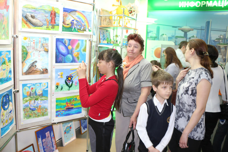 Фото к Более 1200 юных томичей приняли участие во  Всероссийском конкурсе «Мой атом-2014» 