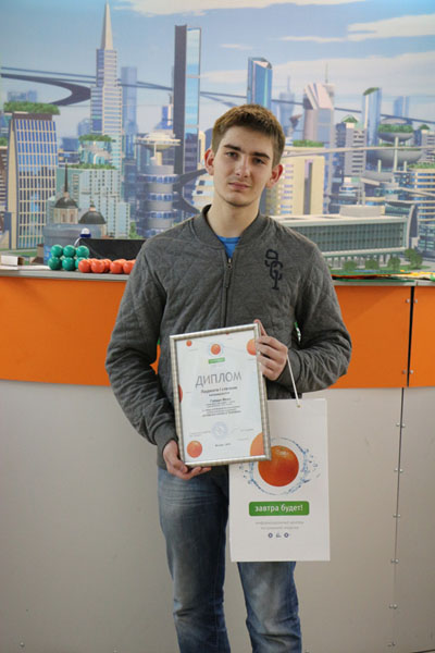 Фото к Томский старшеклассник Иван Гайдук стал победителем Всероссийского конкурса «Атомная наука и техника»