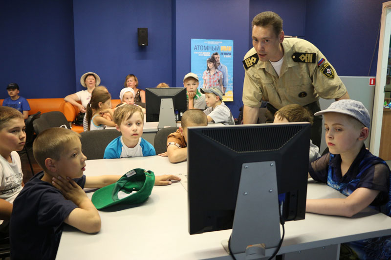 Фото к Дни безопасности с МЧС  в томском информационном центре по атомной энергии