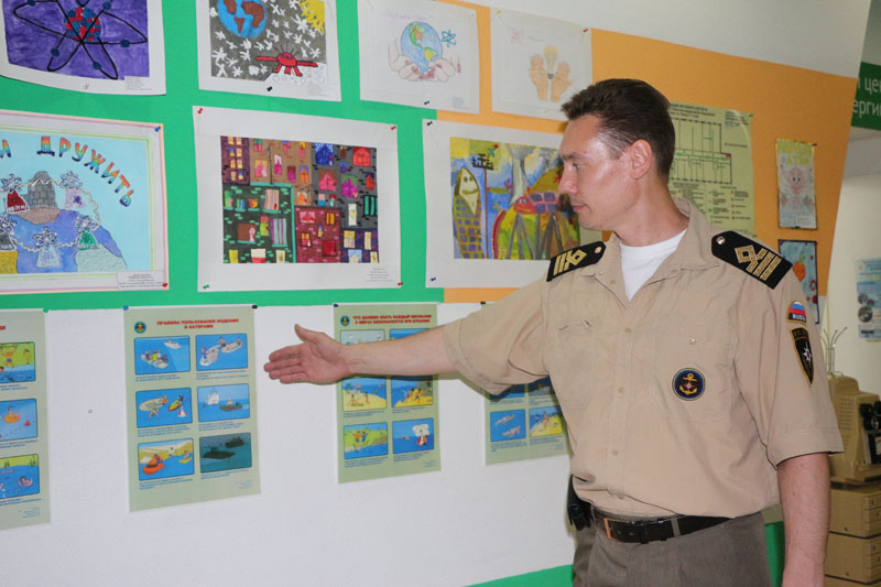 Фото к Дни безопасности с МЧС  в томском информационном центре по атомной энергии