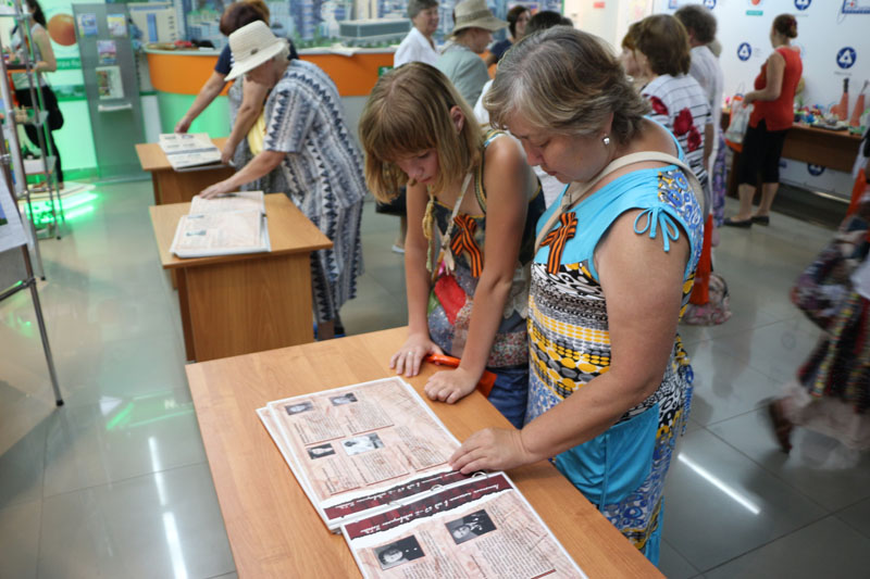 Фото к Презентация III тома «Альбома Памяти» состоялась в томском информационном центре по атомной энергии