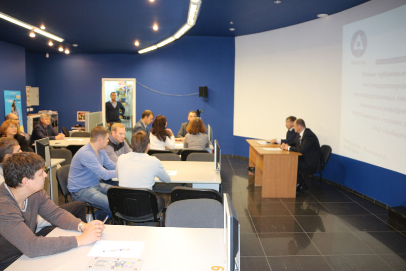 Фото к В томском информационном центре по атомной энергии прошли публичные слушания по вопросам закупок нестандартизированного оборудования комплекса производственных линий для реакторов на быстрых нейтронах ОАО «СХК»