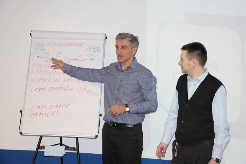 Фото к В томском информационном центре по атомной энергии состоялся тренинг на тему: «Наставничество»