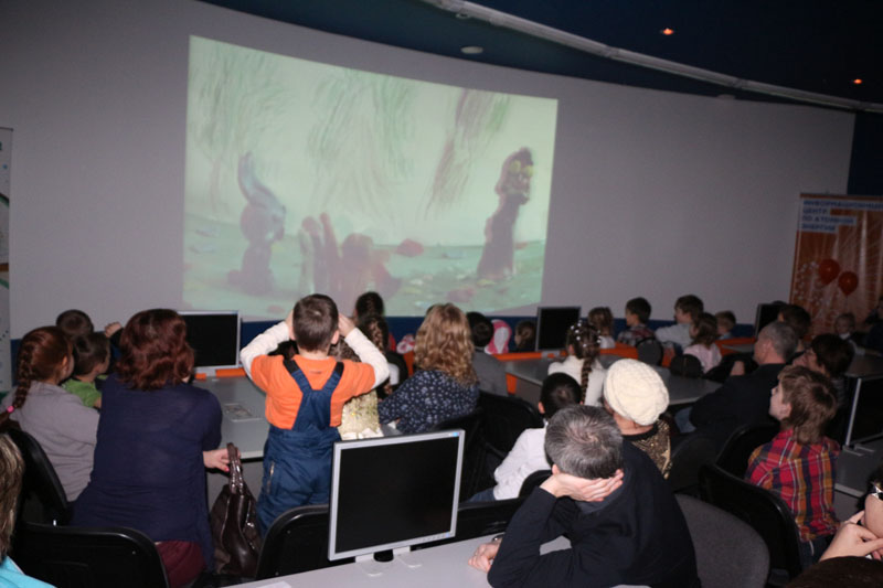 Фото к В томском информационном центре по атомной энергии состоялся «Новогодний Мульт-Парад»