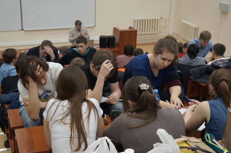 Фото к В Томске определены участники федерального этапа II Всероссийского синхронного чемпионата «Формула интеллекта»