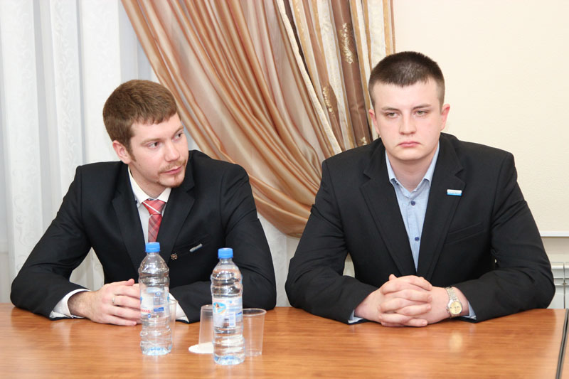 Фото к На СХК прошло посвящение в молодые работники