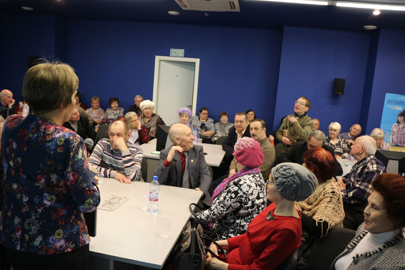 Фото к «Атомные встречи»: в ИЦАЭ Томска стартовал проект «Клуб ветеранов»  