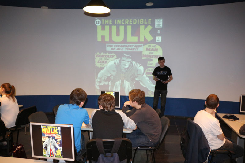 Фото к «Мстители: Эра Альтрона»: в ИЦАЭ Томска прошла интеллектуальная игра «Marvel Quiz» 