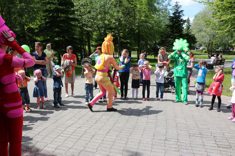 Фото к Праздник в Городском саду в честь Дня защиты детей
