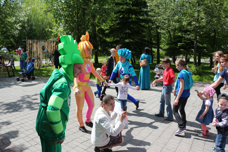 Фото к Праздник в Городском саду в честь Дня защиты детей