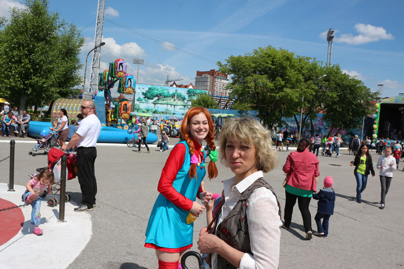 Фото к Праздник в Городском саду в честь Дня защиты детей