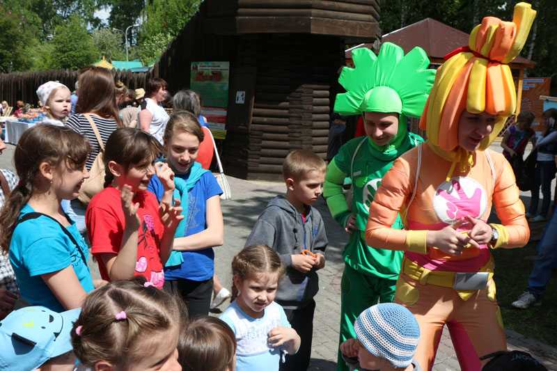 Фото к Праздник в Городском саду в честь Дня защиты детей