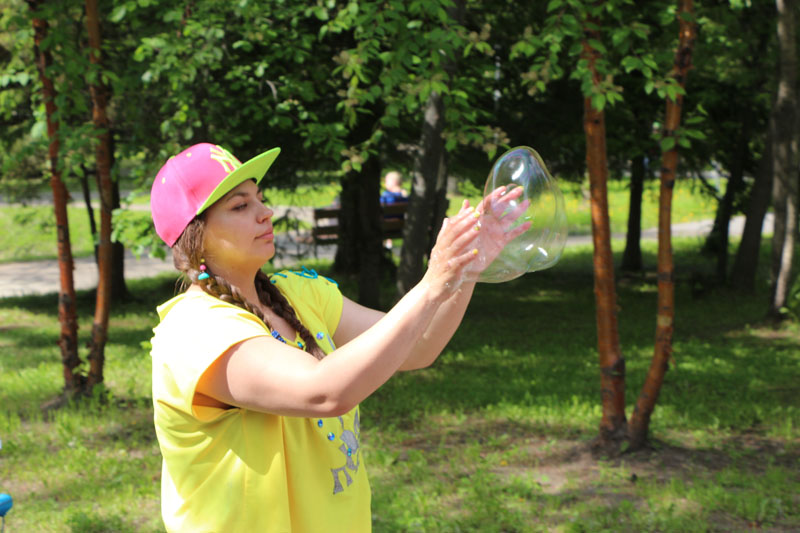 Фото к Праздник в Городском саду в честь Дня защиты детей