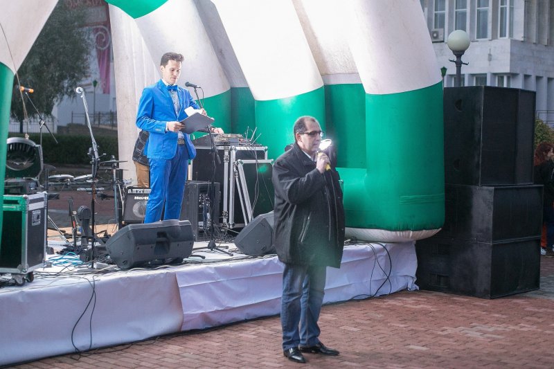 Фото к Ночной забег: ИЦАЭ зарядил город энергией атома