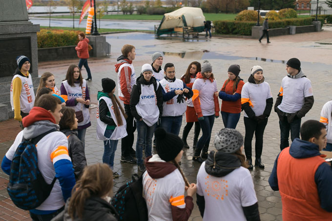 Фото к Ночной забег: ИЦАЭ зарядил город энергией атома