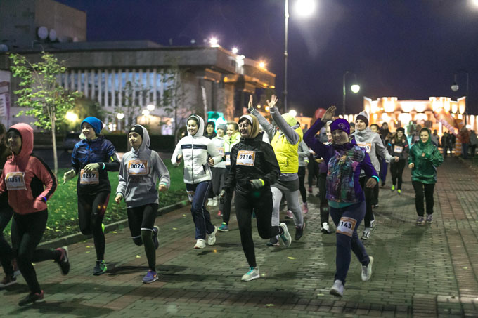 Фото к Ночной забег: ИЦАЭ зарядил город энергией атома