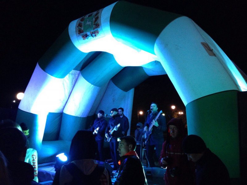 Фото к Ночной забег: ИЦАЭ зарядил город энергией атома