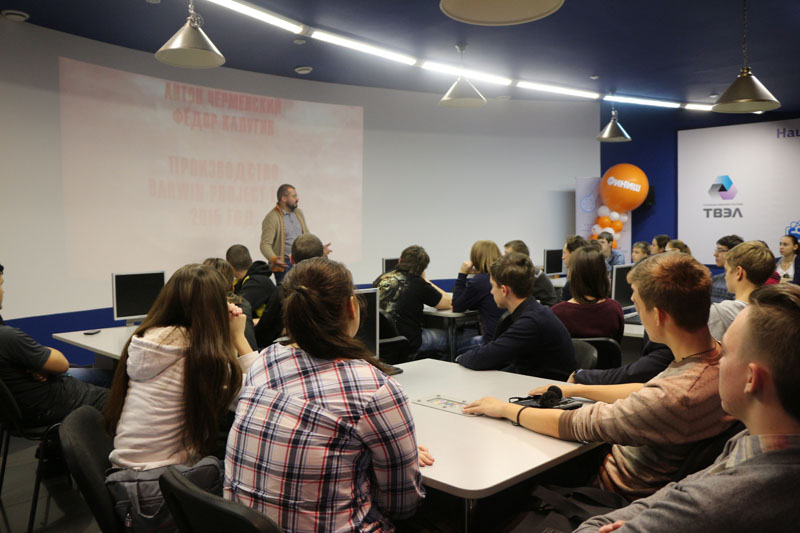 Фото к Все о РАО: Никита Медянцев — школьникам