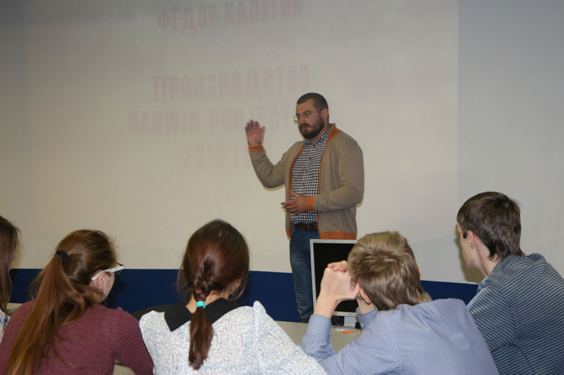 Фото к Все о РАО: Никита Медянцев — школьникам