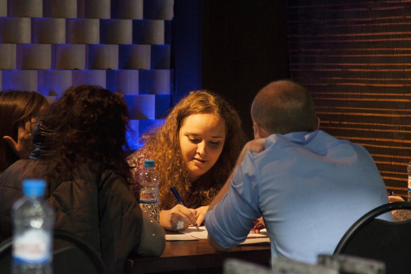 Фото к Прошел региональный этап чемпионата «Что? Где? Когда?» среди предприятий атомной отрасли