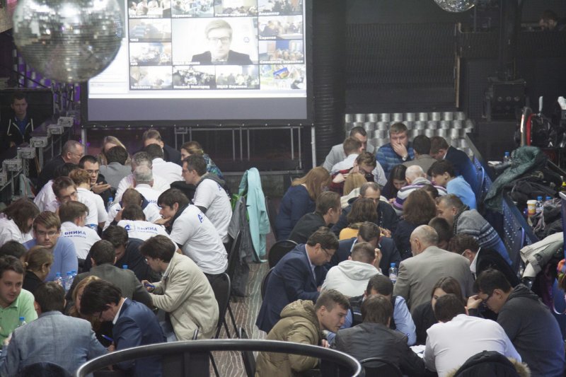 Фото к Прошел региональный этап чемпионата «Что? Где? Когда?» среди предприятий атомной отрасли